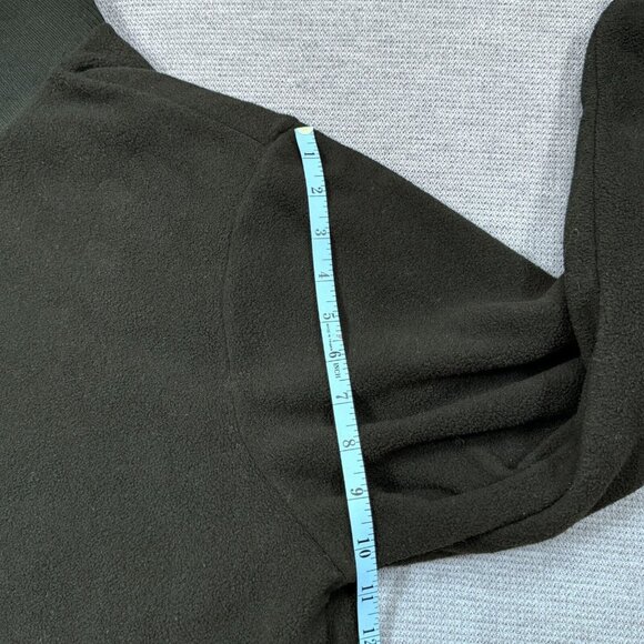 Roundtree & Yorke Mens Black Full Zip Jacket Lined Mock Neck Freece Pockets Sz M - Picture 12 of 14